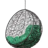 Подвесное кресло BiGarden Kokos BS без стойки (черный/зеленый)