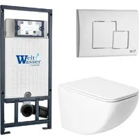 Унитаз подвесной Saniteco KW-99048 Marberg 507 SE GL-WT Marberg 507