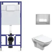 Унитаз подвесной Cersanit Carina S-MZ-CARINA-XL-COn-S-DL-w 525 040000 S3 040043