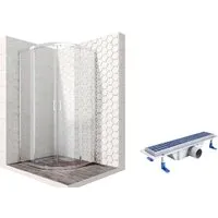 Душевой уголок Ambassador Set 14011105-ST1