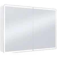 Мебель для ванных комнат Континент Шкаф с зеркалом Avenue Led 120х80