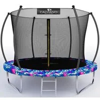 Батут Calviano Inside Master Smile 312 см - 10ft (внутренняя сетка, с лестницей)