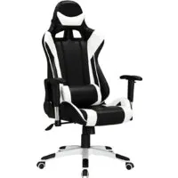 Офисное кресло Everprof Lotus S6 (черный/белый)