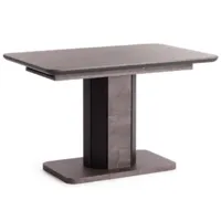 Кухонный стол TetChair Skat 120-160x80x75 (оникс/графит)