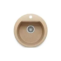 Кухонная мойка POLYGRAN ATOL 460 песочный 302