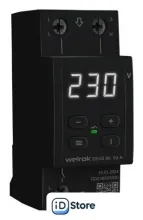Реле напряжения Welrok D2-63 bk (черный)