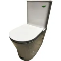 Унитаз напольный CeramaLux 1219A (белый глянцевый)