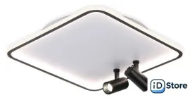 Припотолочная люстра Ambrella light Comfort FL5115/12 WH/BK (белый/черный)