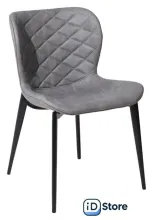 Стул Алвест Av 470 (темно-серая замша 10/черный)