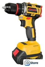 Дрель-шуруповерт Edon AD-18BL (с 2-мя АКБ, кейс, набор оснастки)