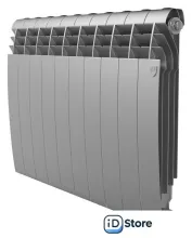 Биметаллический радиатор Royal Thermo Biliner B 500 Серебристый - 10 секций