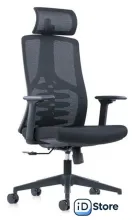 Офисное кресло SitZone CH-359A (сетка/ткань, черный)