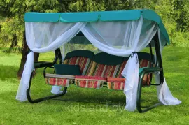 Садовые качели Olsa "Мастак-3" 2586х1440х1737 арт. с1726