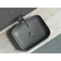 Умывальник Ceramica Nova Element CN6052MDH (темный антрацит матовый)