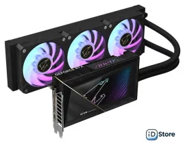 Видеокарта Gigabyte Aorus GeForce RTX 5080 Xtreme Waterforce 16G GV-N5080AORUSX W-16GD