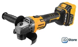 Угловая шлифмашина Deko DKAG-125 083-1063 (с 1-им АКБ)