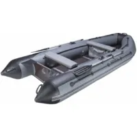 Надувная лодка Адмирал 375 Sport (серый/черный)