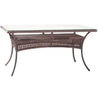 Стол садовый AIKO Deco прямоугольный 7034П 140x85x75 шоколад