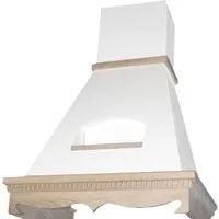 Кухонная вытяжка Elikor Бельведер 60П-650-П3Д (бежевый/дуб неокрашенный)