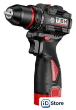 Дрель-шуруповерт TEH TDBL316-2B (с 2-мя АКБ, кейс)