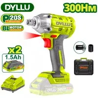 Гайковерт Dyllu DTCD1512 (с 2-мя АКБ, кейс)