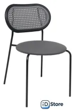 Стул AksHome Teo (серый/черный)