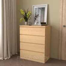 Комод Варма Прайм 4 Шпон (0,8м)