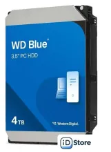 Жесткий диск WD Blue 4TB WD40EZZX