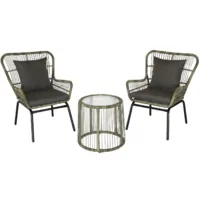 Набор садовой мебели Garden Story Конер / GS073 (серый)