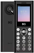 Кнопочный телефон BQ-Mobile BQ-1858 Barrel (черный/серебристый)