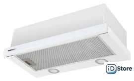 Кухонная вытяжка HOMSair Flat 60 Glass (белый)