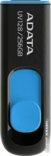 USB Flash A-Data DashDrive UV128 256GB (черный/синий)