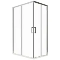 Душевой уголок Triton Фикс-Хром 120х90 (без поддона)