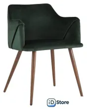 Стул с подлокотниками Stool Group Монарх (зеленый)