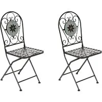 Стул TetChair Secret de Maison Vicenza (2 шт, черный/плитка Astra)