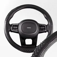 Оплетка экокожа M Comfort- 1 SKYWAY Черная