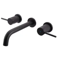 Смеситель для раковины Vincea Groove VBFW-4G1MB