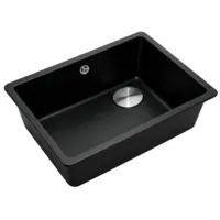Кухонная мойка ZorG Fast 56 PREMIUM black metallic