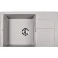 Кухонная мойка ZorG Apollo 78 (серый жемчуг)