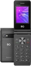 Кнопочный телефон BQ BQ-2412 Shell Duo (черный)