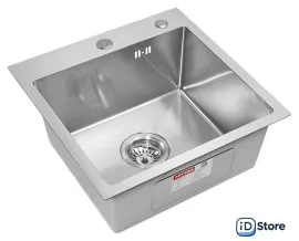 Кухонная мойка ARFEKA ECO AR 450450 SATIN DECOR MILLET GRAINS (настольная)