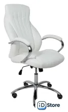 Офисное кресло AksHome Mastif Eco (экокожа, белый)
