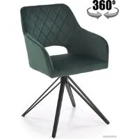 Стул Halmar K535 (зеленый/черный)