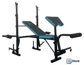 Силовая скамья Atlas Sport 1070 (черный/синий)