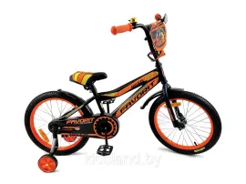 Детский велосипед Favorit Biker 18"" оранжево-черный