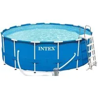 Каркасный бассейн Intex Metal Frame 28242NP (457x122)