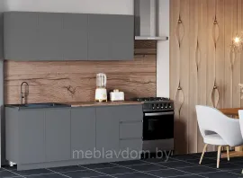 Кухни Марчел Графит 2.0м