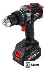 Ударная дрель-шуруповерт ELITECH CD 20BL2 E2201.042.01 (с 1-им АКБ, кейс)