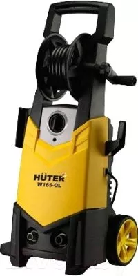Мойка высокого давления Huter W165-QL желтый, черный