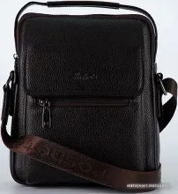 Мужская сумка Poshete 294-3101-2-DBW (коричневый)